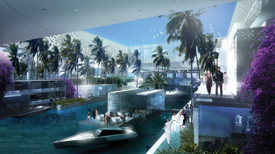 Karl Lagerfeld and Oppenheim design Isla Moda in Dubai