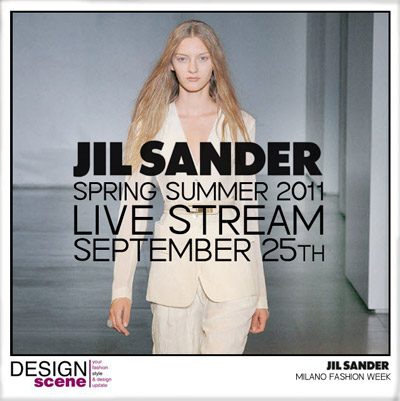 Jil Sander Live Stream Womens Show SS2011