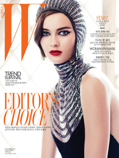 Jac Jagaciak for W Korea October 2011