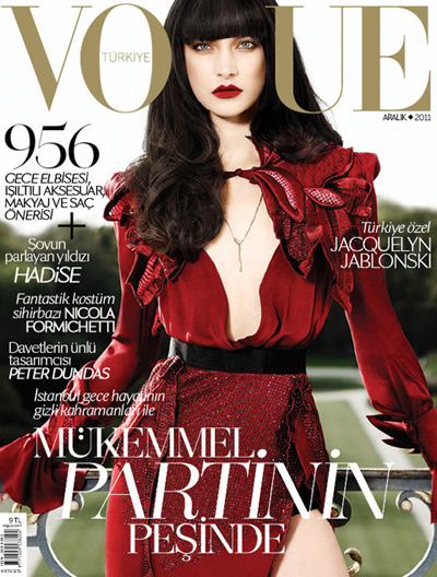 Jacquelyn Jablonski for Vogue Turkey December 2011