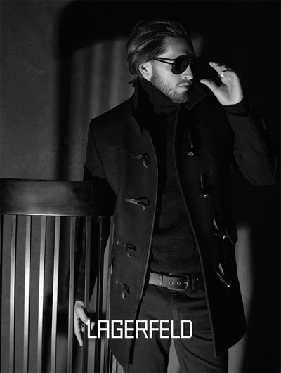 Jake Davies for Lagerfeld Autumn Winter 2011-12 by Karl Lagerfeld