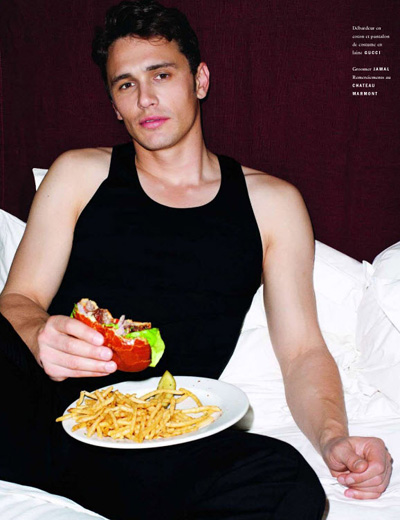 James Franco for Vogue Hommes International