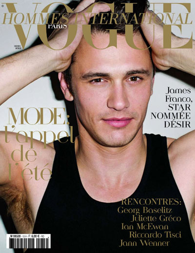 James Franco by Terry Richardson for VOGUE Hommes