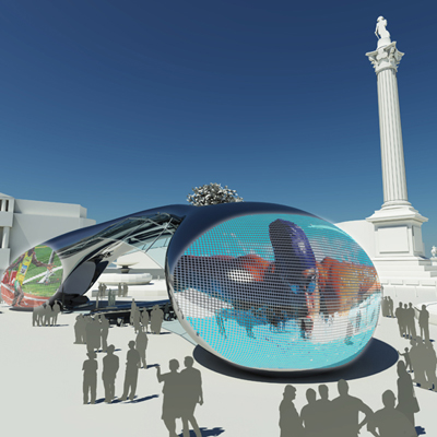 James Law Cybertecture’s London Olympic Pavillion