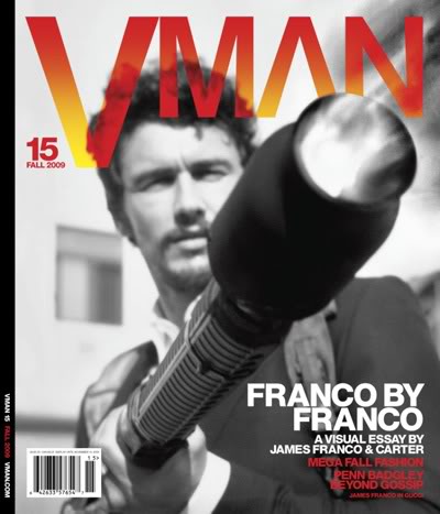 James Franco for VMAN magazine