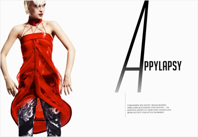 Jana Knauerova by Marcus Ohlsson for Tush