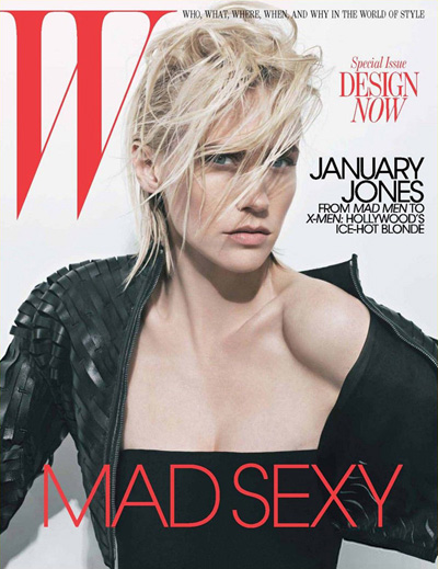 January Jones for W May 2011