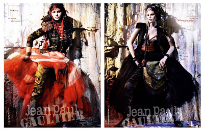 Jean Paul Gaultier SS 08  Catherine McNeil by Mario Sorrenti