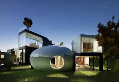 Jeju Cocoon House by Planning Korea