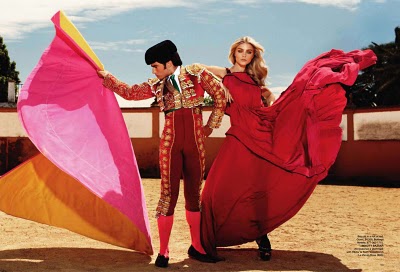 Jessica Stam for Harper Bazaar