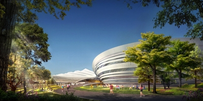 Jingzhou Sports Center by DUO + China National Sports Group