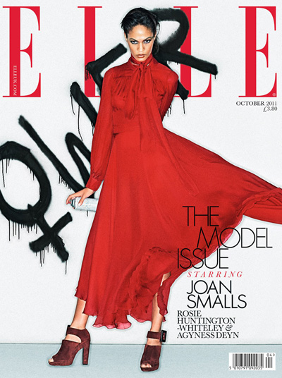 Joan Smalls for Elle UK October 2011