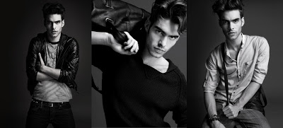 Mango HE S/S 08 : Jon Kortajarena by Nico Bustos [PART 2]