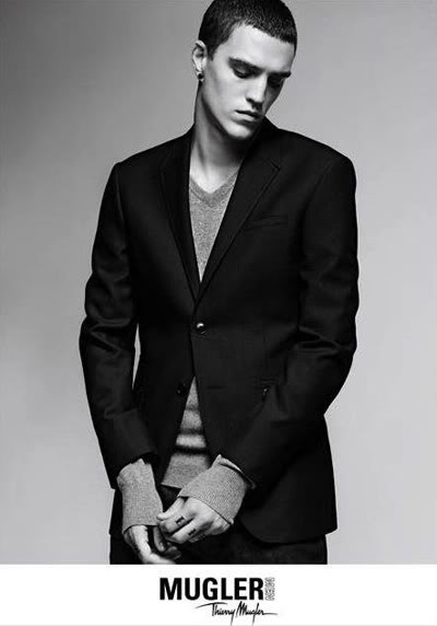 Josh Beech for Thierry Mugler SS10