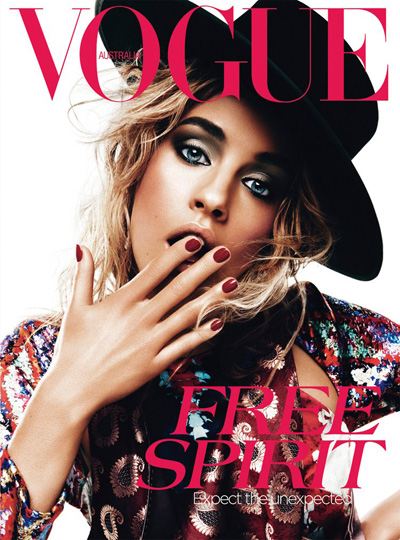 Julia Frauche for Vogue Australia April 2012
