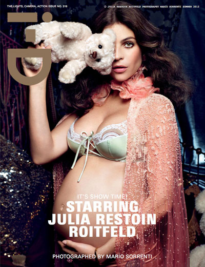 Julia Restoin Roitfeld by Mario Sorrenti for i-D Magazine