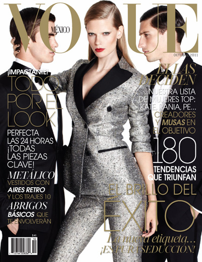 Julia Stegner, Julian Schratter & Ryan Kennedy for Vogue Mexico October 2011