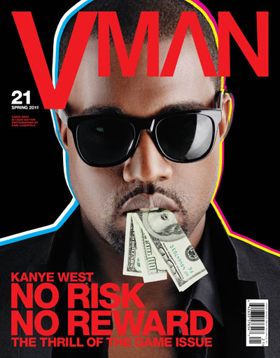 Kanye West Covers VMAN’s 21st Issue