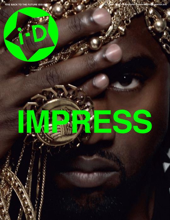 Kanye West for i-D Winter 2010