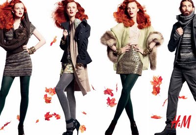 Karen Elson for H&M