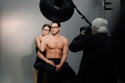 Making of Karl Lagerfeld Eyewear Campaign
