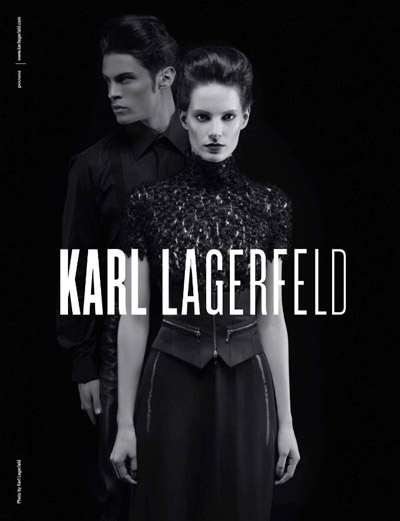 Karl Lagerfeld Fall Winter 2010.11 Campaign