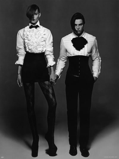 Karl Lagerfeld for Vogue Germany