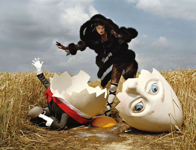 Karlie Kloss by Tim Walker for Vogue India