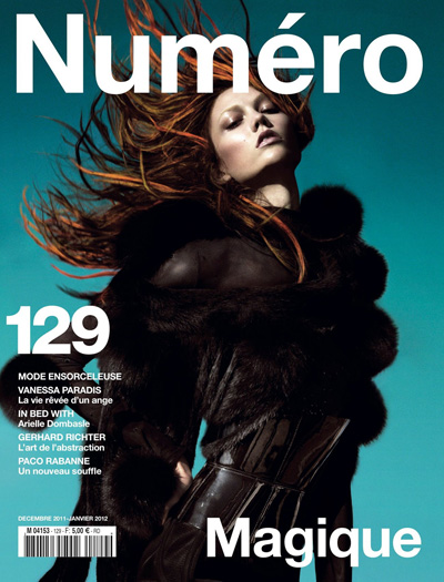 Karlie Kloss for Numero December 2011 / January 2012