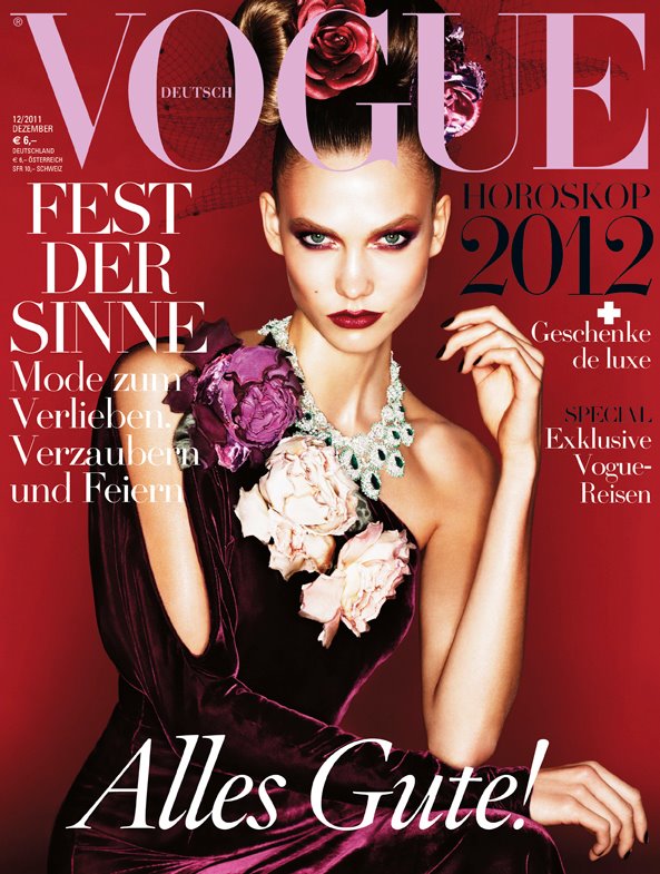 Karlie Kloss for Vogue Germany December 2011