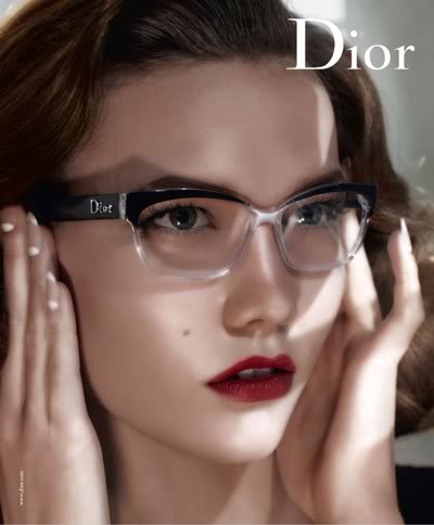 Karlie Kloss by Steven Meisel for DIOR Eyewear