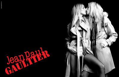 Karolina Kurkova & Andrej Pejic for Jean Paul Gaultier Spring Summer 2011