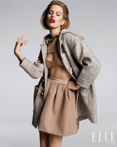 Karolina Kurkova for Elle Korea