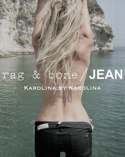 Karolina Kurkova for Rag & Bone Fall Winter 2011.12