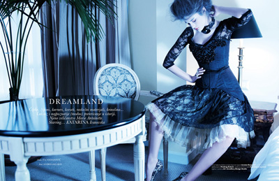 Katarina Ivanovska for Elle Serbia