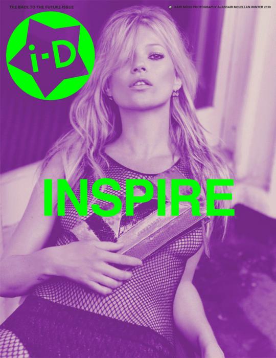 Kate Moss for i-D Winter 2010