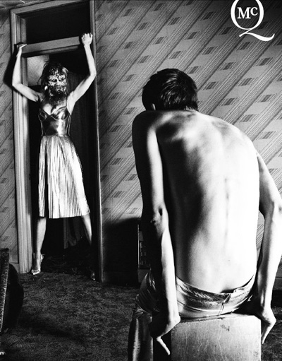 Kati Nescher by David Sims for McQ Spring Summer 2012