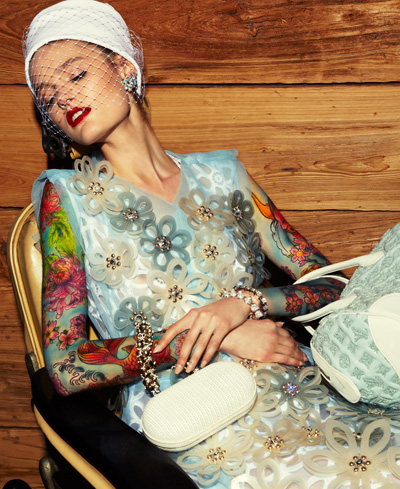 Katie Fogarty by Jason Kim for BlackBook