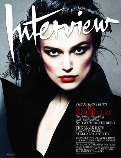 Keira Knightley for Interview