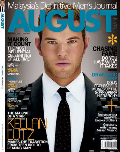 Kellan Lutz for August Magazine