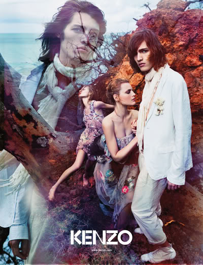 Kenzo by Mario Sorrenti the Spring Summer ’09 campaign