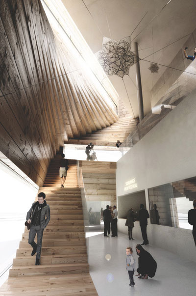 Kimball Art Center by BIG