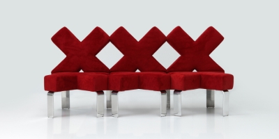 Kisses Sofa by Dima Loginoff