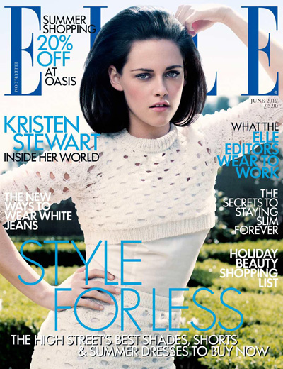 Kristen Stewart for Elle UK June 2012