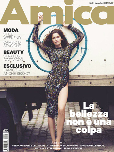 Laetitia Casta for Amica January 2012