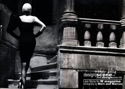 Lara Stone for W by Mert and Marcus in Istanbul