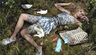 Lara Stone for Louis Vuitton