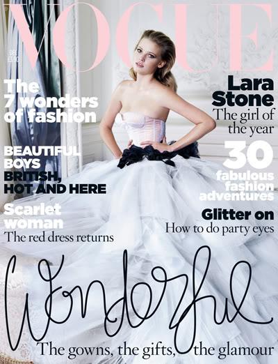 Lara Stone for British Vogue