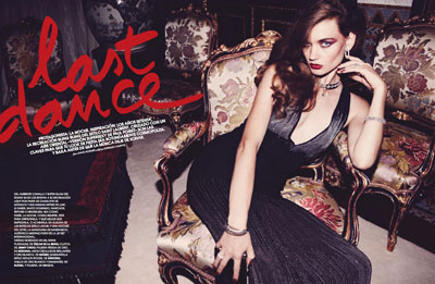 Last Dance by David Roemer for Marie Claire Spain