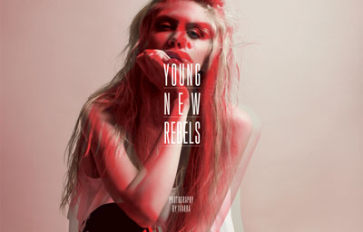 Young New Rebels by Ivarra for Page Magazine